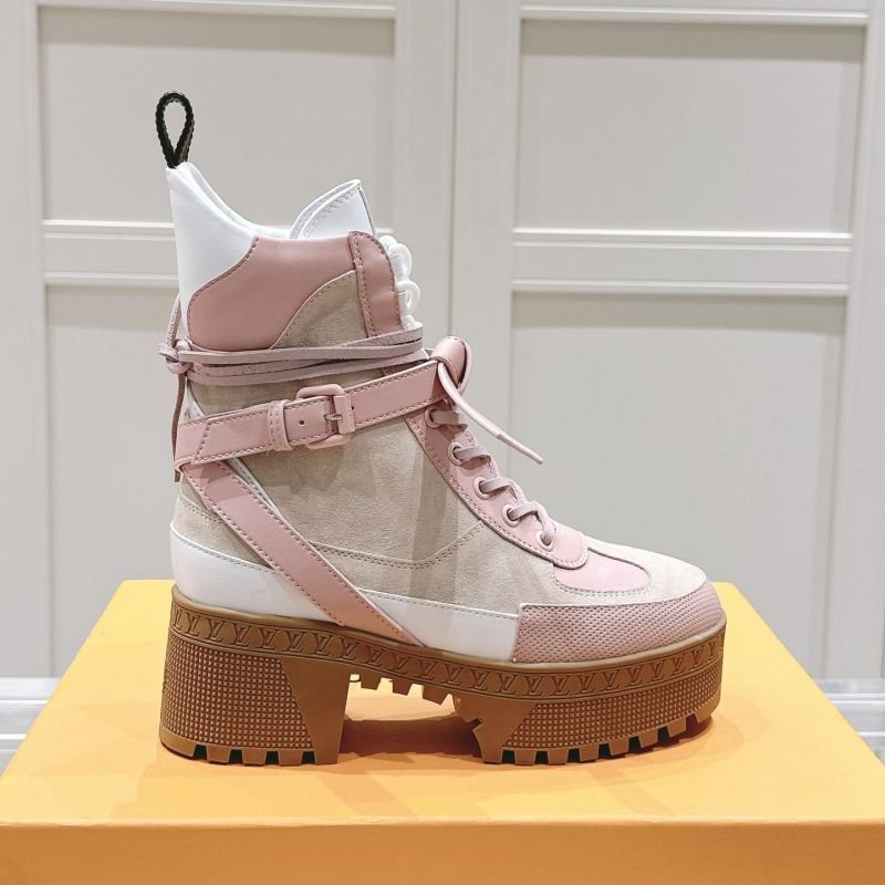 Classic High Heel Martin Boots -3