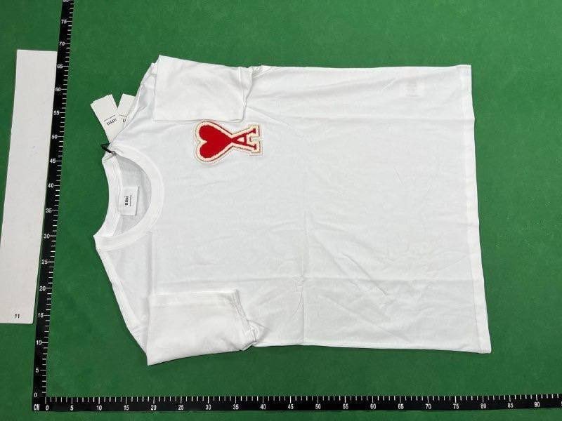 Ami Paris Heart Logo T-Shirt -3