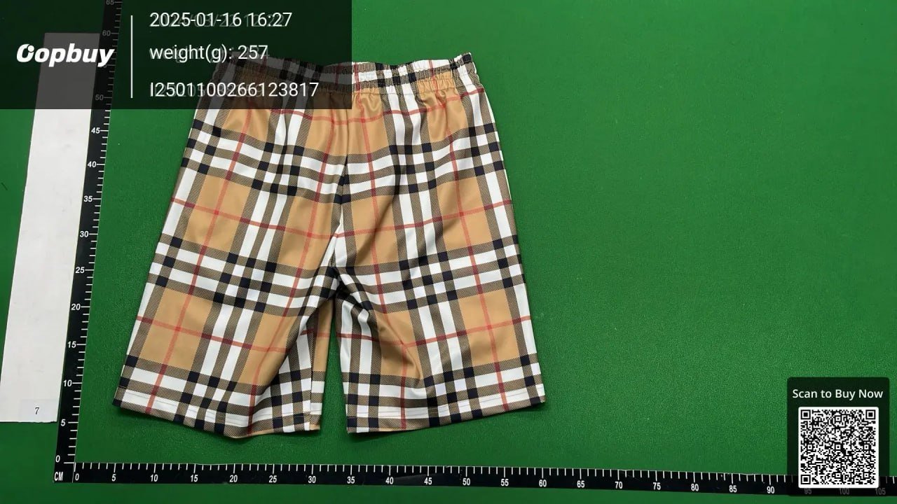 Burberry Check Print & Logo Shorts [25+ styles] -2