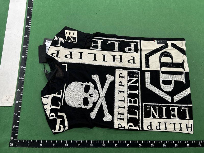 Philipp Plein Skull & Hexagon Logo T-Shirt/Shorts Set -3