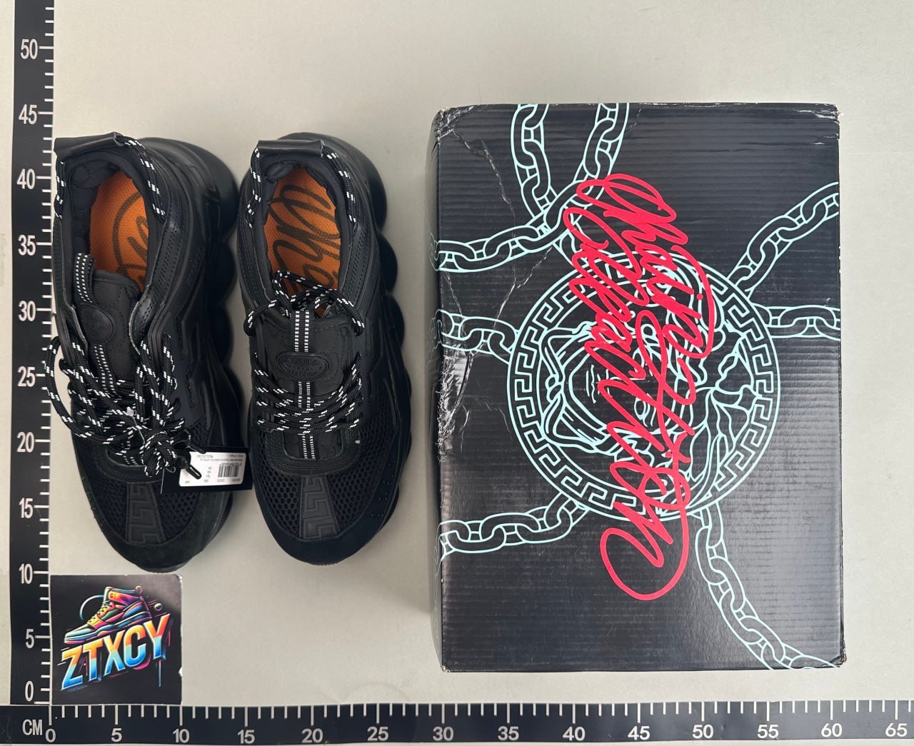 Versace Chain Reaction Sneakers -3
