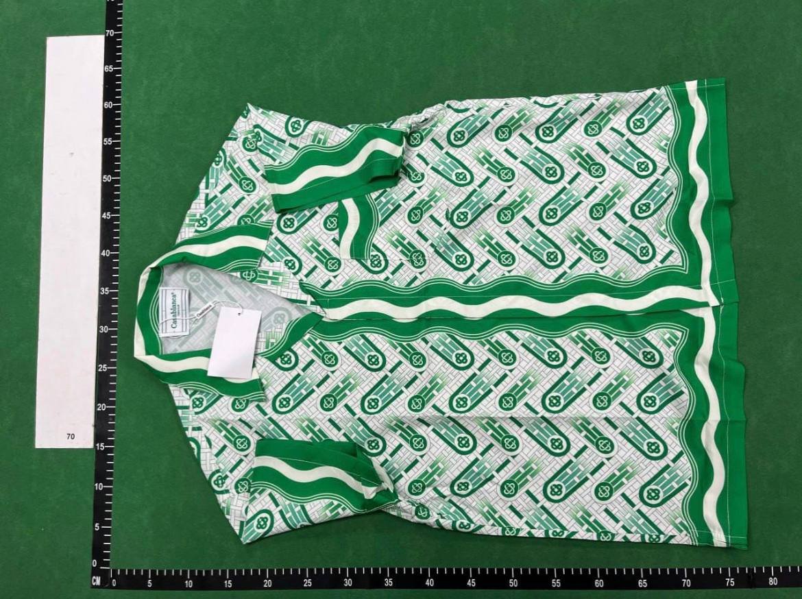 Casablanca Summer Suit [Patterned Short-Sleeve Shirt & Shorts Set] -2
