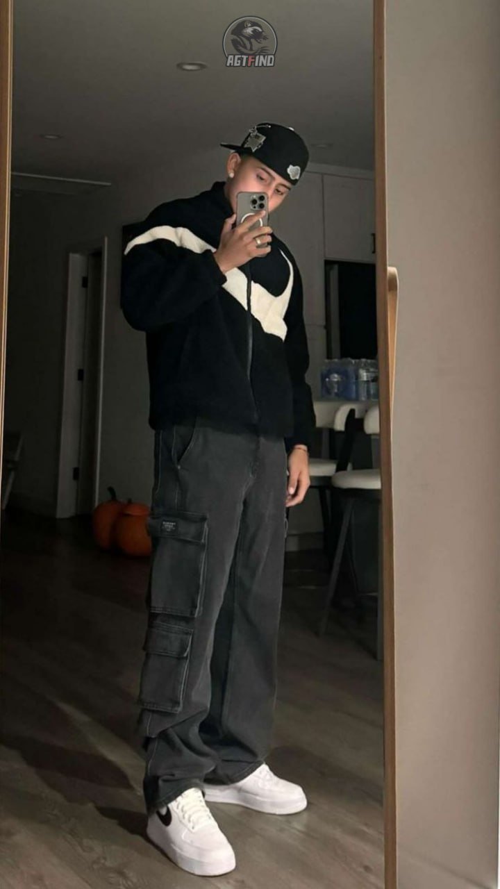 Nike Swoosh Fleece Jacket [Lamb Wool Style] -1