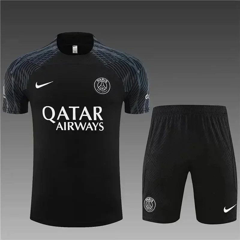 Summer warm-up training suit football jersey-1225                   -6