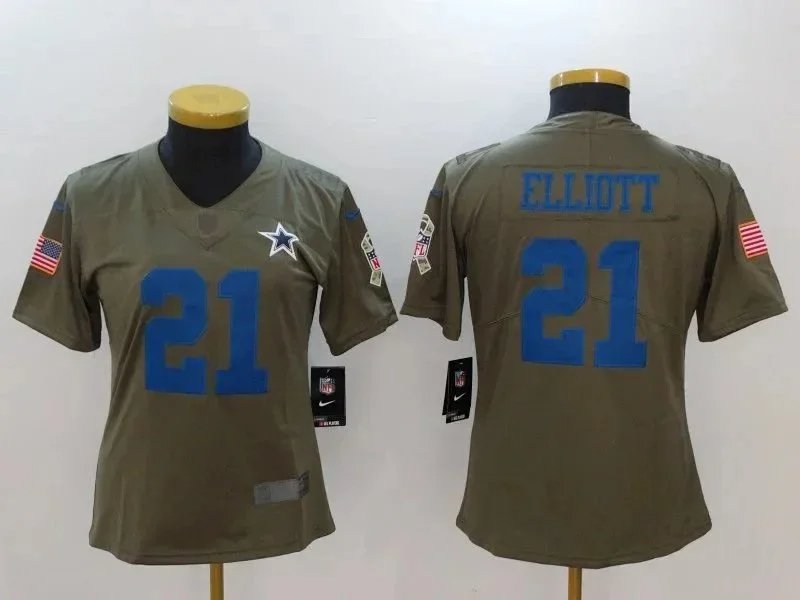 Women's Slim Fit Fashion Jersey Football Babes（20 styles)-1777                   -5