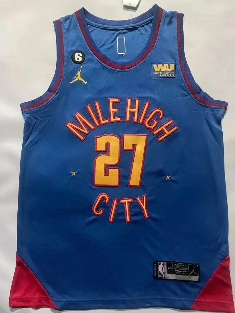 Jokic embroidered basketball mid-length jersey（10 styles)-1951                   -4
