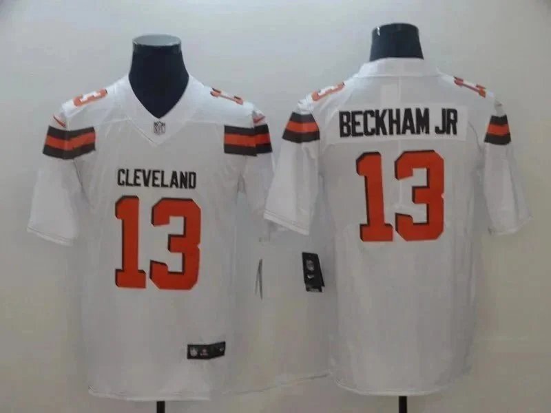 Cleveland Browns men's short sleeve football jersey（38 styles)-1957                   -3