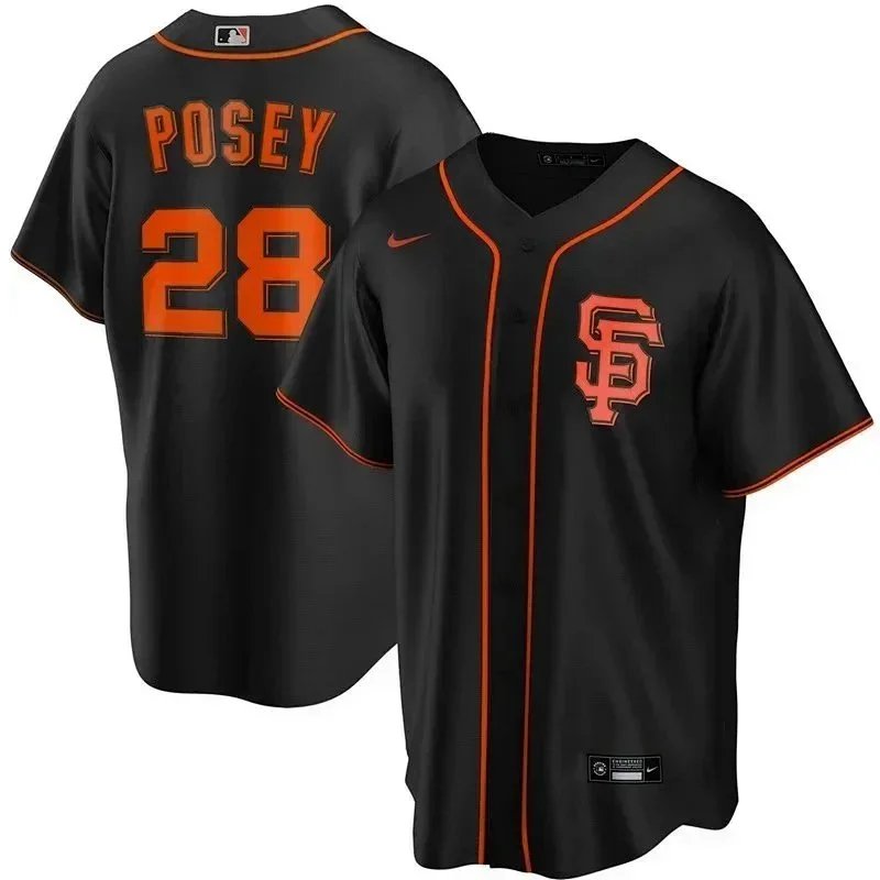 Fashion  San Francisco Baseball Jersey Jersey（17 styles)-1958                   -5