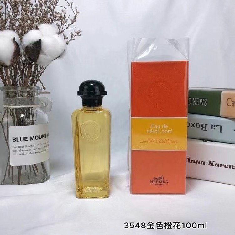 Hermès Bloody Rhubarb & Golden Orange Blossom & Orange Fountain Eau de Toilette & Pink Grapefruit Perfume-3074                   -3