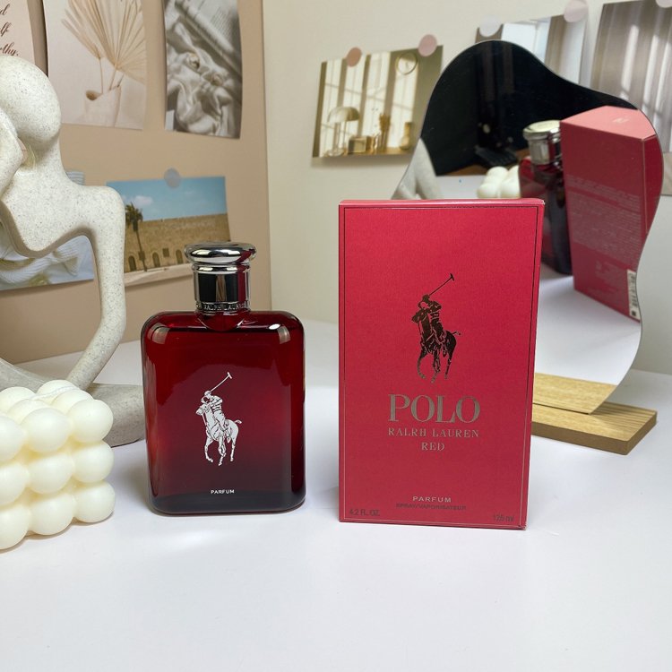 Ralph Lauren Paul Red Polo Fra